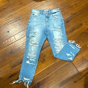KanCan Jeans Unique Distressing size 26
